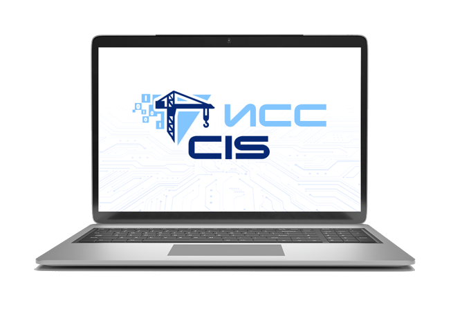 ИСС CIS — информационная система строительства на экране ноутбука